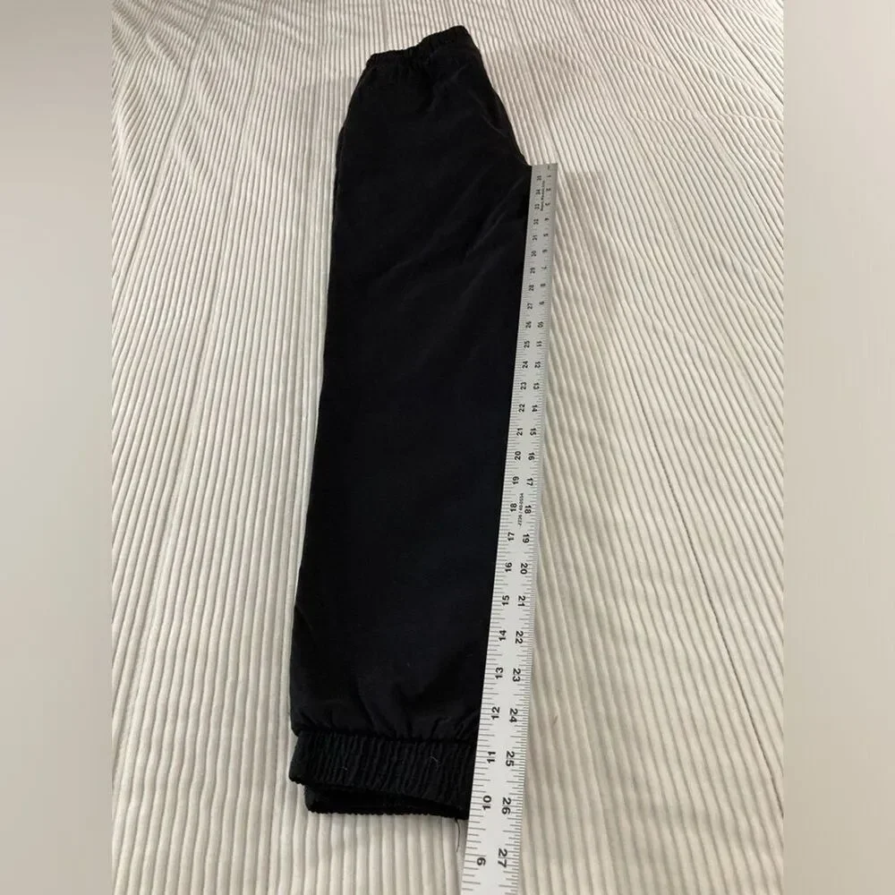 Hurley Boys 14/16 Black Nylon Jogger Pants Pull-On Pockets Outdoor Gorpcore